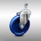 Service Caster 5 Inch SS Solid Polyurethane Wheel Swivel 12mm Threaded Stem Caster SCC SCC-SSTS20S514-SPUS-M1215 - alternate 1